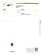 Natural Rubellite Tourmaline – Certified by GIA | 2.94 Carats | Report No. 1485580109